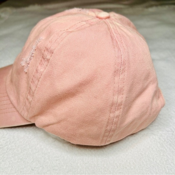 Cap Crazy Cat Mom Pink Cotton Hat Strapback Adjustable David and Young Brand - Picture 8 of 11